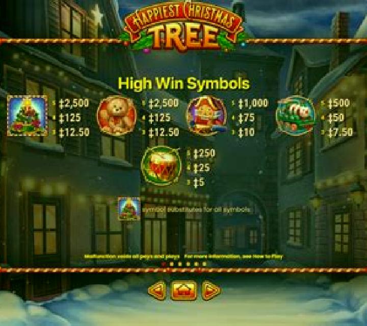 Happiest Christmas Tree slot game