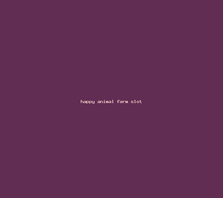 Happy Animal Farm slot