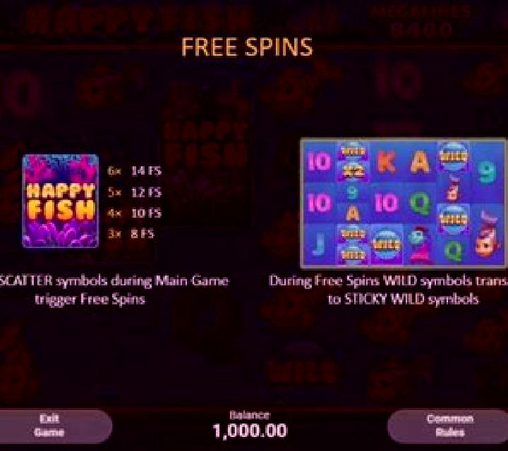 Happy Fish (SabaPlay) online slot