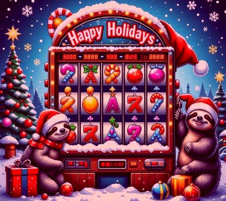 Happy Holidays Scratch slot machine