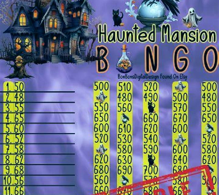 Haunted House Bingo slot