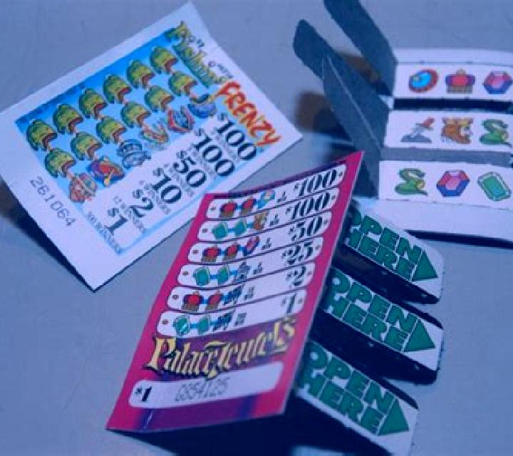 Haunted Money Pull Tabs slot game