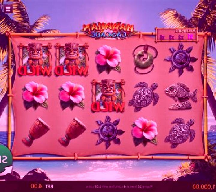 Hawaiian Cascade slot game