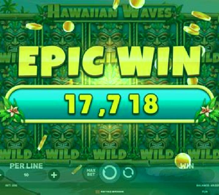 Hawaiian Waves slot game