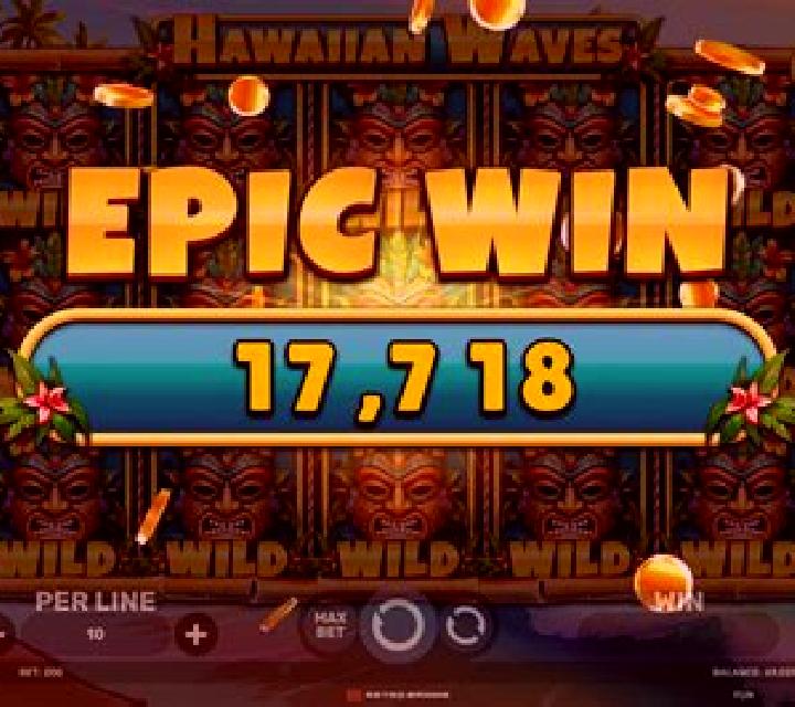 Hawaiian Waves slot machine