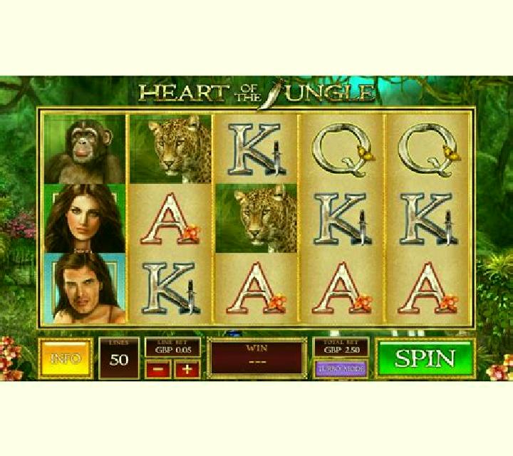 Heart of the Jungle online slot