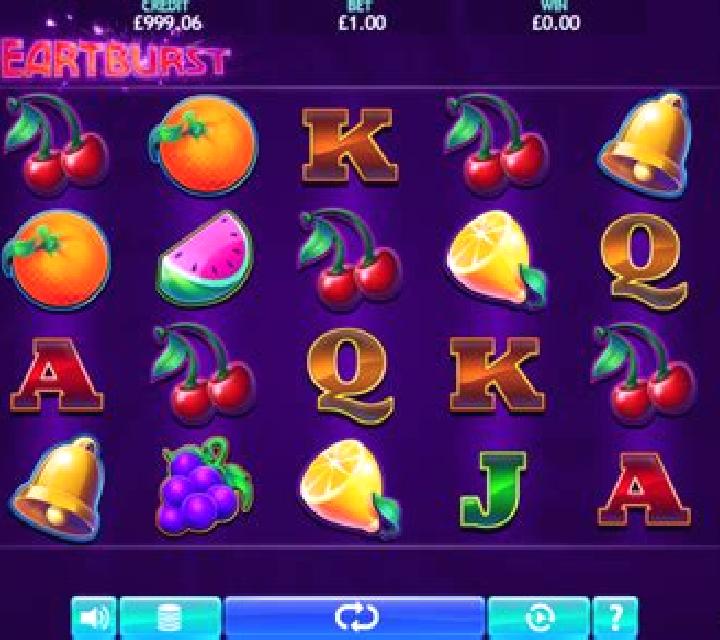 Heartburst online slot