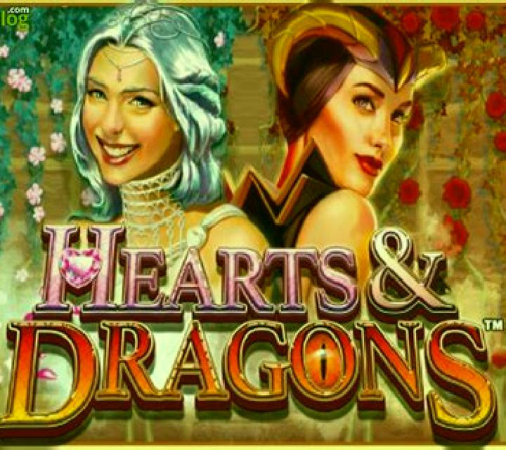 Hearts and Dragons slot game
