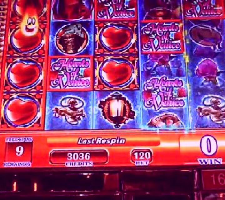 Hearts of Venice slot machine