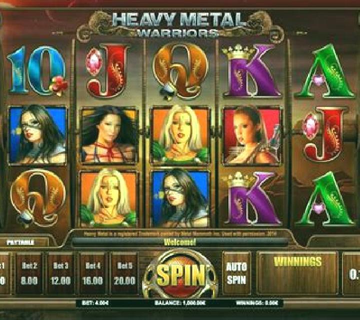 Heavy Metal Warriors slot game