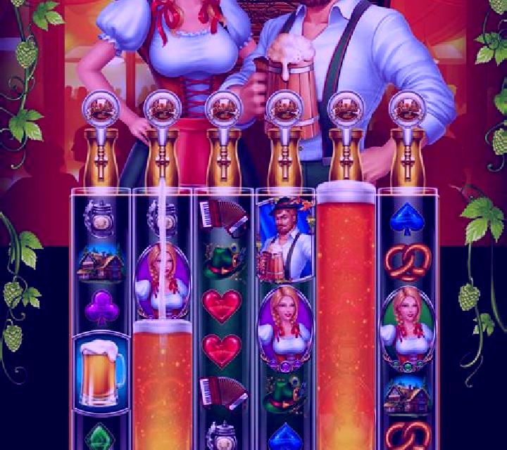 Heidi at the Oktoberfest slot game