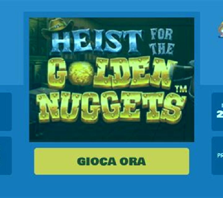 Heist for the Golden Nuggets online slot