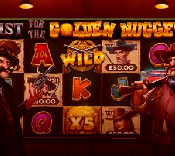 Heist for the Golden Nuggets slot machine