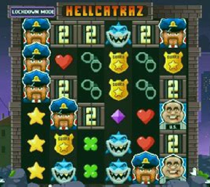 Hellcatraz slot machine
