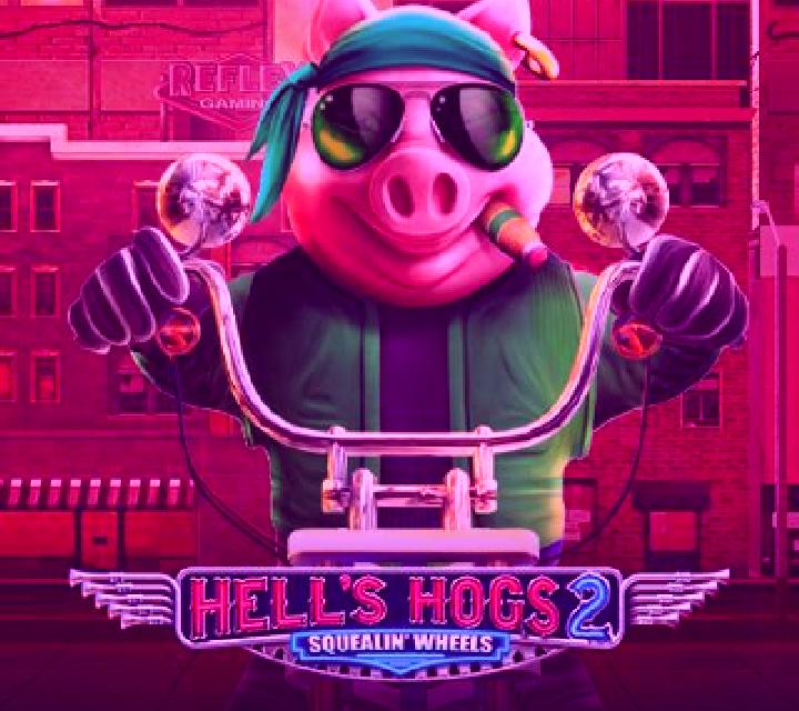 Hells Hogs 2 – Squealin’ Wheels slot game