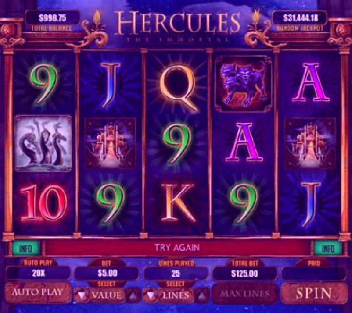 Hercules the Immortal slot