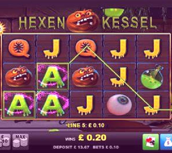 Hexen Kessel online slot