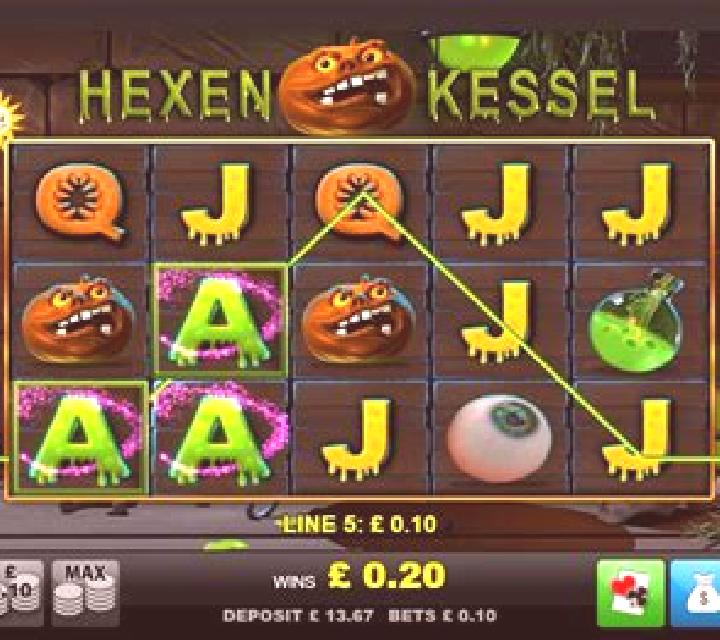 Hexen Kessel slot machine