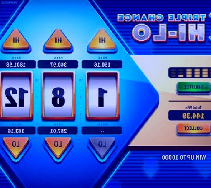 Hi-lo Triple Chance slot