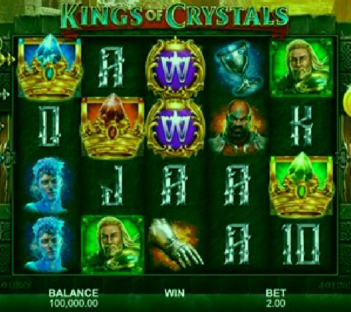 Hidden Crystals slot machine
