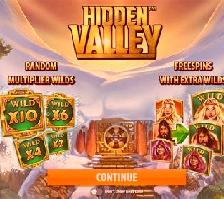 Hidden Valley slot machine