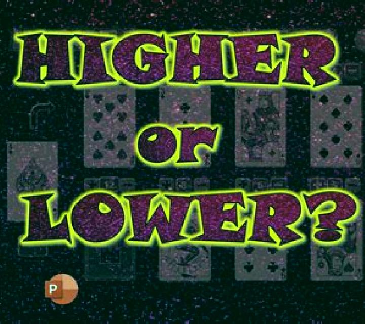 Higher or Lower slot game