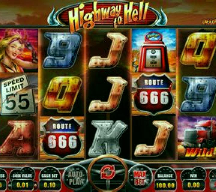 Highway to Hell Deluxe slot