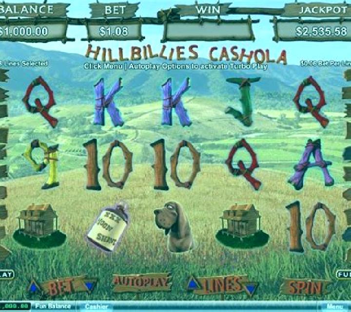 Hillbillies Cashola slot game