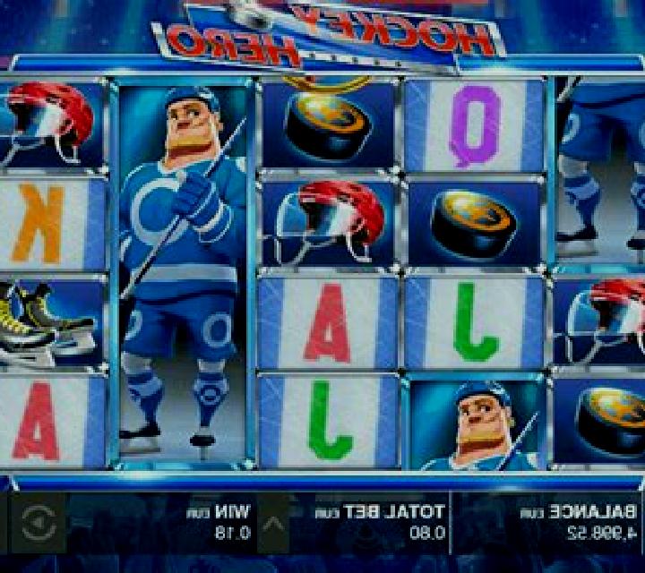 Hockey slot game