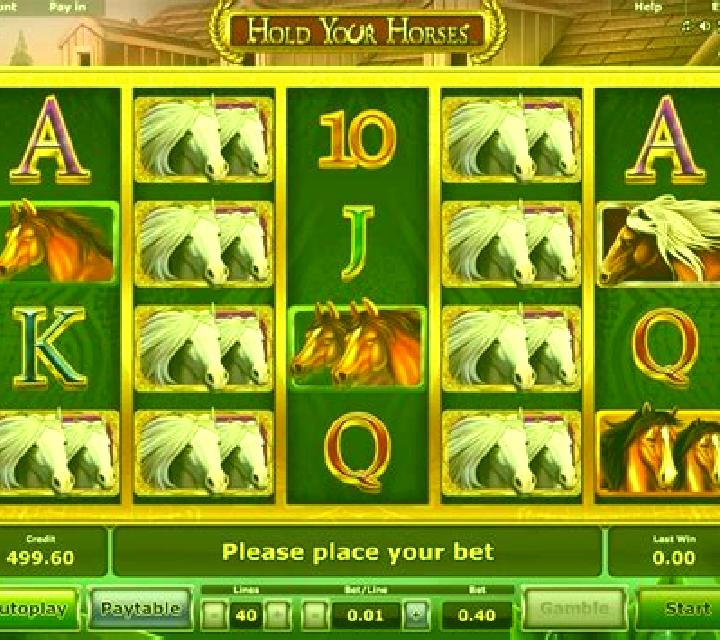 Hold your horses slot machine