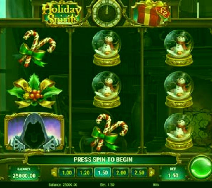 Holiday Spirits slot machine