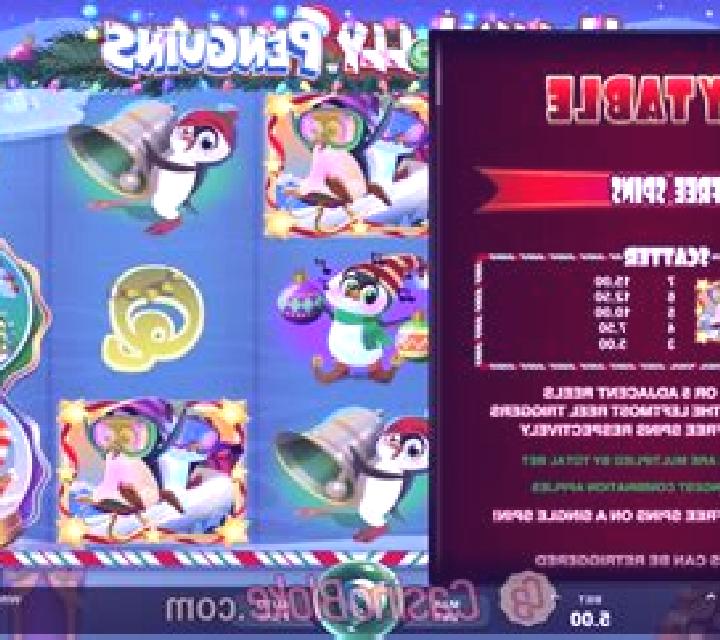 Holly Jolly Penguins slot game