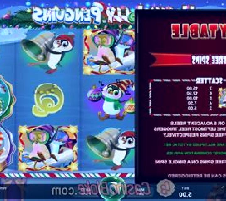Holly Jolly Penguins slot machine