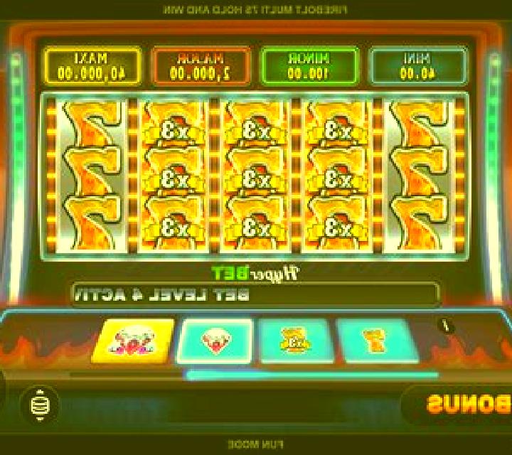 Homeland Fortune 7s Hold and Win slot machine