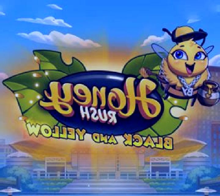 Honey Rush Black and Yellow slot machine