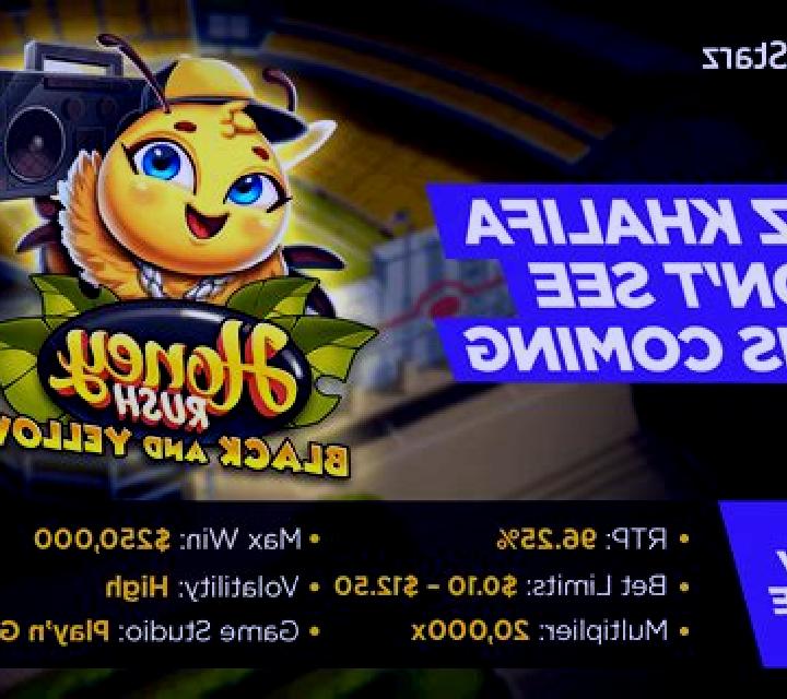 Honey Rush Black and Yellow slot