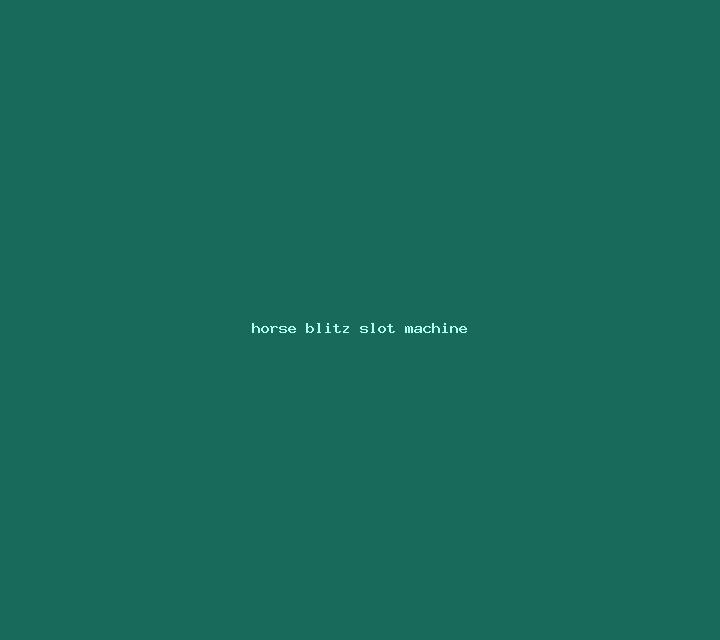 Horse Blitz slot machine