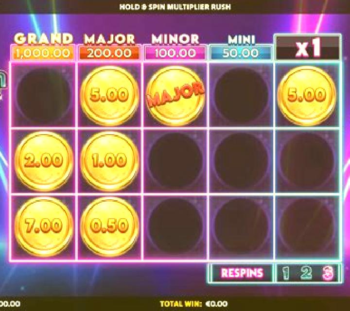 Hot 7 Hold and Spin online slot