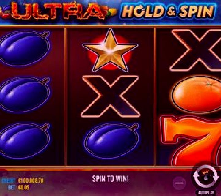 Hot 7 Hold and Spin slot machine