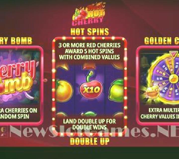 Hot Cherry deluxe slot game