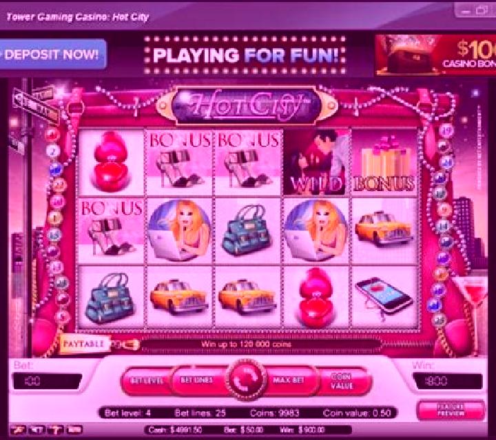 Hot City slot machine