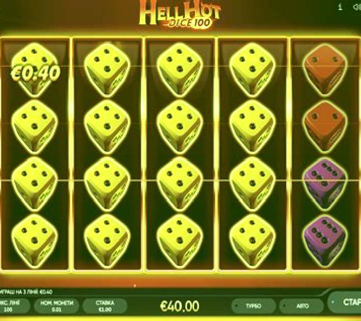 Hot Diamonds 100 Dice slot