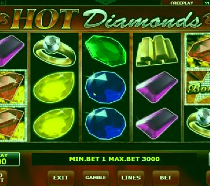 Hot Diamonds slot game