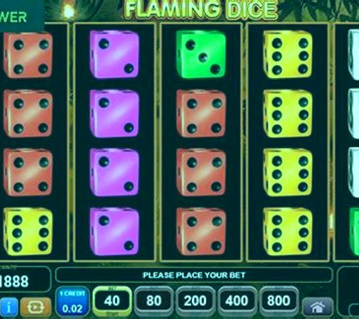 Hot Fire Dice slot machine