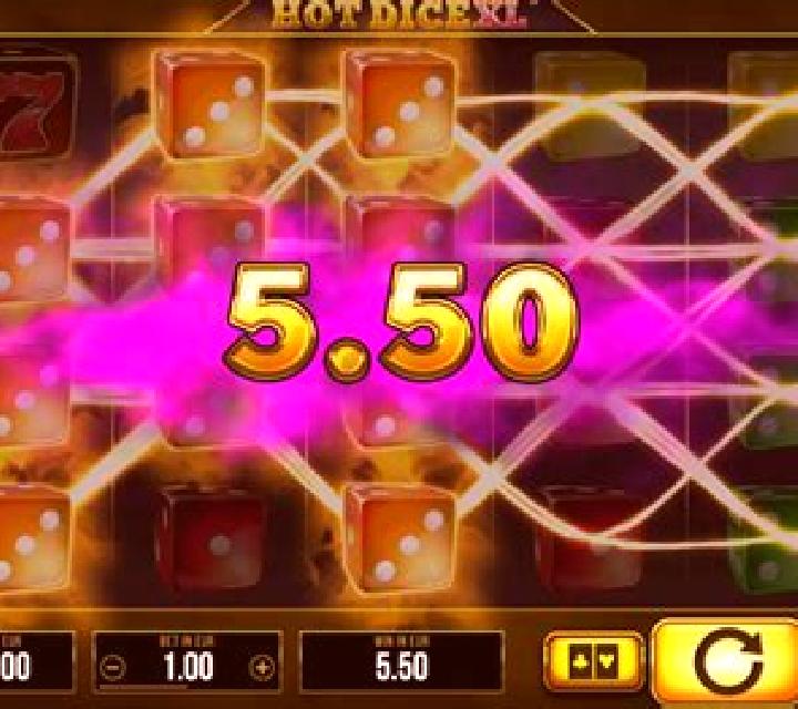Hot Forties Dice slot game