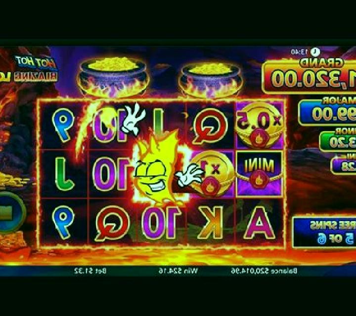 Hot Hot Blazing Lock slot game