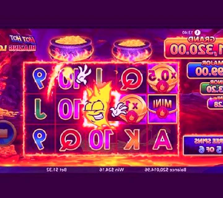 Hot Hot Blazing Lock slot