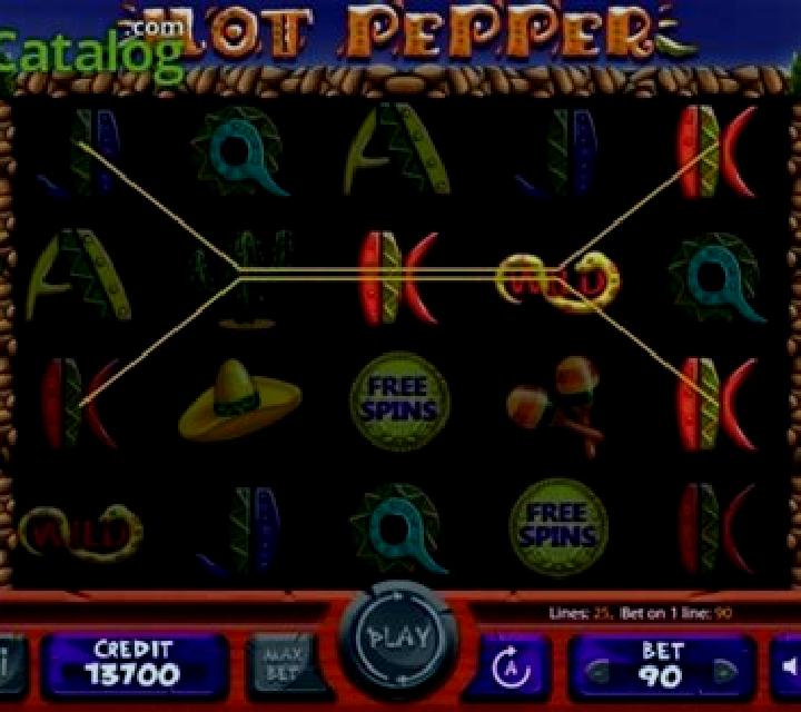 Hot Pepper (X Card) slot