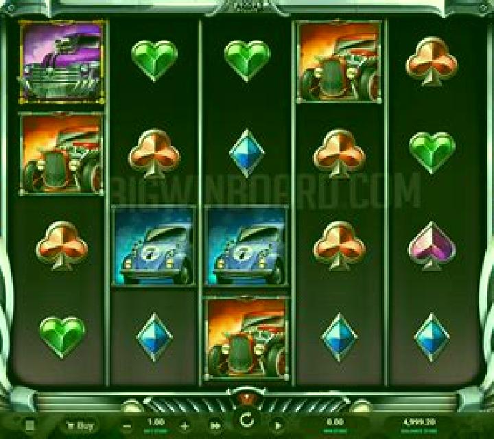 Hot Rod Racers slot