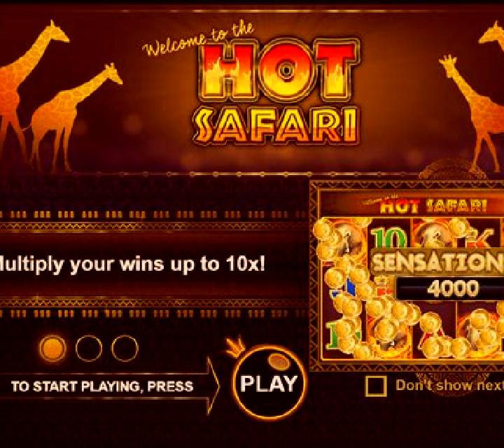Hot Safari Scratchcard slot machine